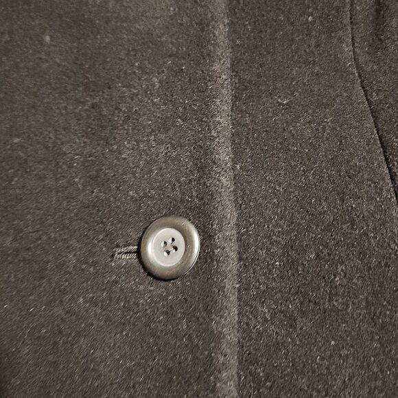 Alfani Woman Black Wool & Rayon 4 Button Jacket Plus Size 1X - Picture 2 of 9